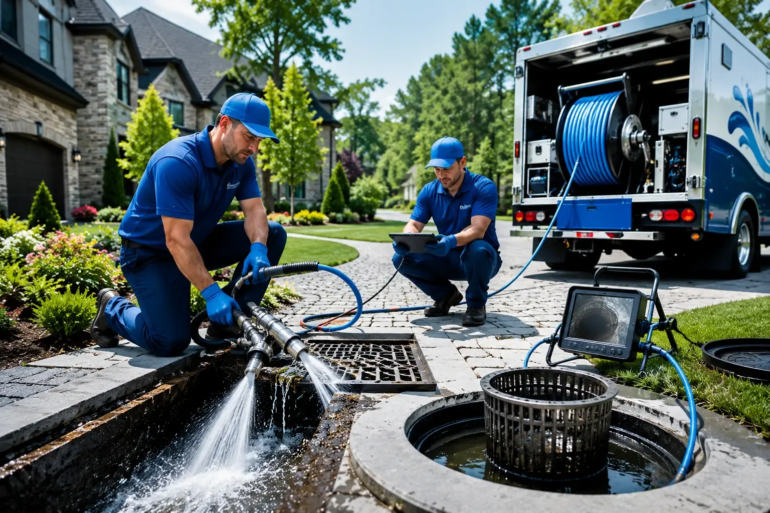 Local outdoor drain cleaning professionals in Watton, MI
